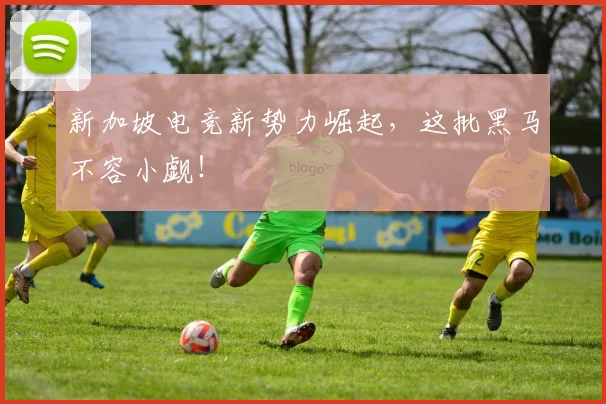 新加坡电竞新势力崛起，这批黑马不容小觑！