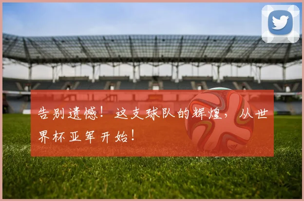 告别遗憾！这支球队的辉煌，从世界杯亚军开始！